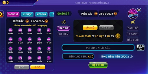 Những hình thức chơi Xổ số lô đề trên cổng game Tyboi